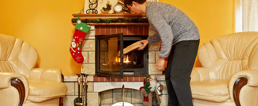 Gas to Wood-Burning Fireplace Conversion Services in North Richland Hills, Texas