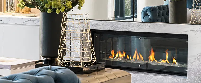 Custom Fireplace Crystals in North Richland Hills, Texas