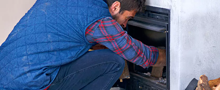 Gas Fireplace Inspection in North Richland Hills, Texas