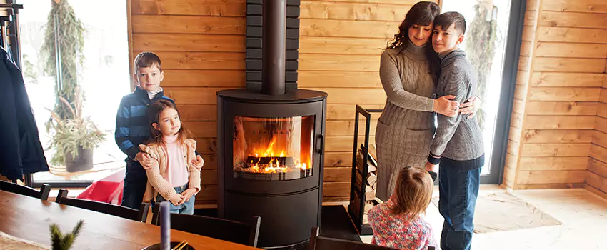 Morso Cast Iron Fireplace Insert Installation in North Richland Hills, Texas