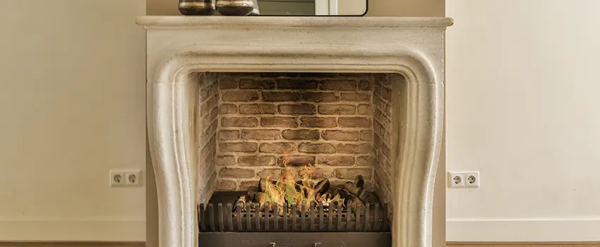 Vintage-style Fireplace Redesign in North Richland Hills, Texas