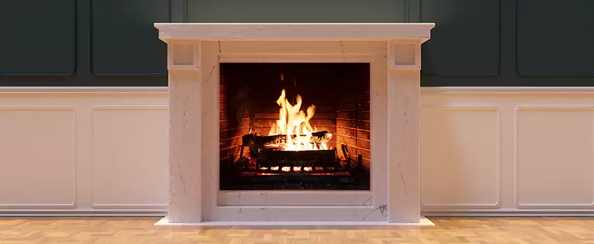 Open Flame Wood-Burning Fireplace Installation Services in North Richland Hills, Texas