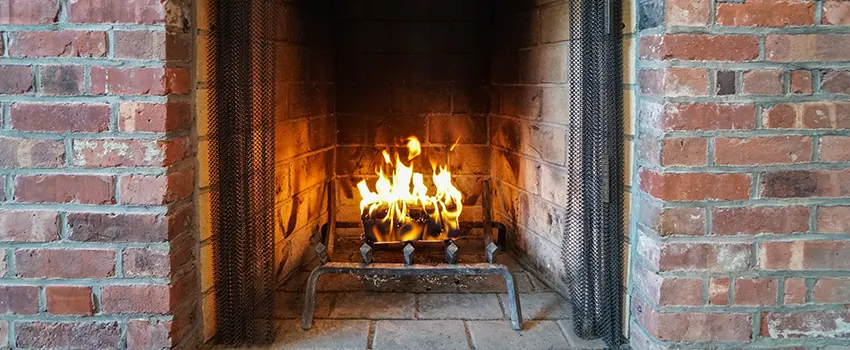 Repairing Damaged Fireplace Tiles in North Richland Hills, Texas