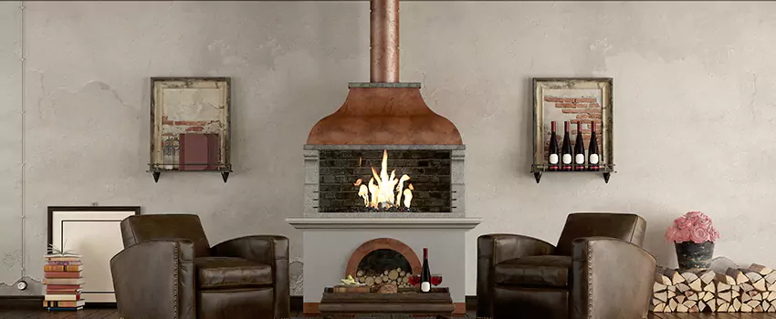 Thelin Hearth Products Providence Pellet Insert Fireplace Installation in North Richland Hills, TX