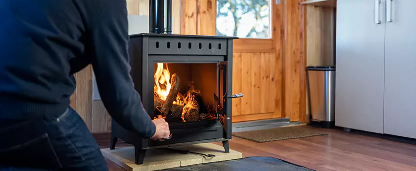 Open Hearth Wood Fireplace Installation in North Richland Hills, TX