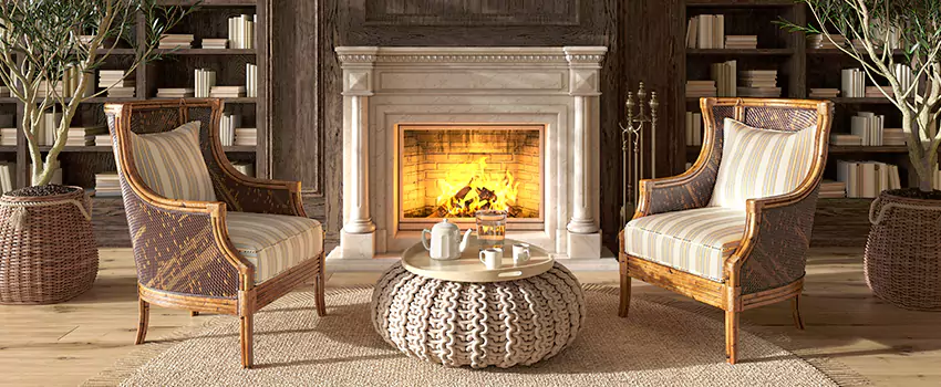 Mendota Hearth Fireplace Heat Management Inspection in North Richland Hills, TX